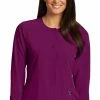 Barco One Women's Cadence Solid Scrub Jacket