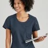 Barco One Women's Uplift Tuck-In Scrub Top