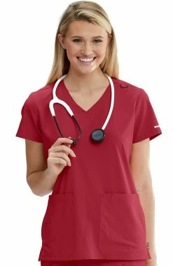 Skechers Women's Focus Solid Scrub Top