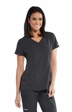 Skechers Women's Charge Surplice Solid Scrub Top