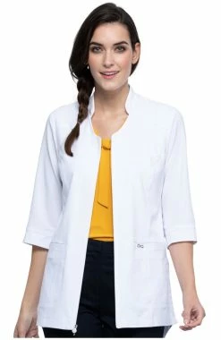 Cherokee Women's Zip Front Tunic Jacket