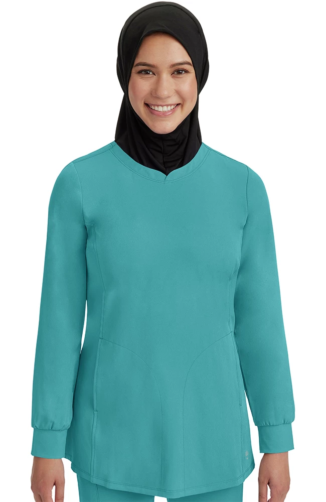 Healing Hands Women's Fatima Solid Scrub Top 1 Healing Hands Women's Fatima Solid Scrub Top