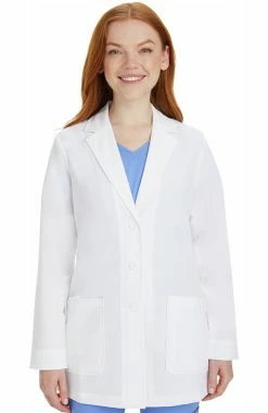 Healing Hands Women's Faith Notched Collar 31" Lab Coat