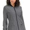 Koi Women's Andrea Zip Front Solid Scrub Jacket