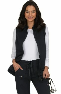 Koi Women's Fearless Solid Scrub Vest