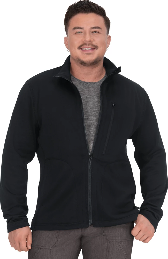 Koi Men's Reactivate Zip Front Scrub Jacket 1 Koi Men's Reactivate Zip Front Scrub Jacket