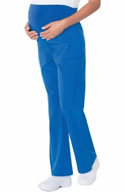 Landau Women's Maternity Boot Cut Cargo Scrub Pant