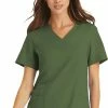 Maevn Uniforms Women's Mock Wrap Scrub Top