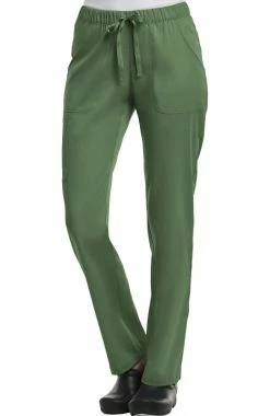 Maevn Uniforms Women's Drawstring Elastic Waistband Cargo Scrub Pant
