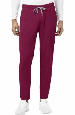 WonderWink Men's Elastic Waist Jogger Scrub Pant