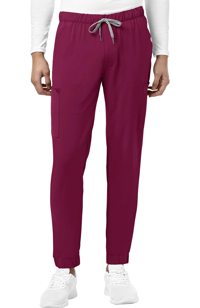 WonderWink Men's Elastic Waist Jogger Scrub Pant 1 WonderWink Men's Elastic Waist Jogger Scrub Pant