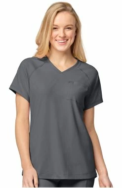 WonderWink Women's Yoga Tunic Scrub Top