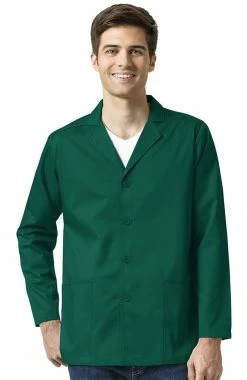 WonderWORK Clearance Men's Notch Lapel Solid Scrub Blazer Jacket