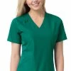 Carhartt Women's Multi Pocket V-Neck Solid Scrub Top