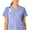 Carhartt Women's V-Neck 5 Pocket Scrub Top