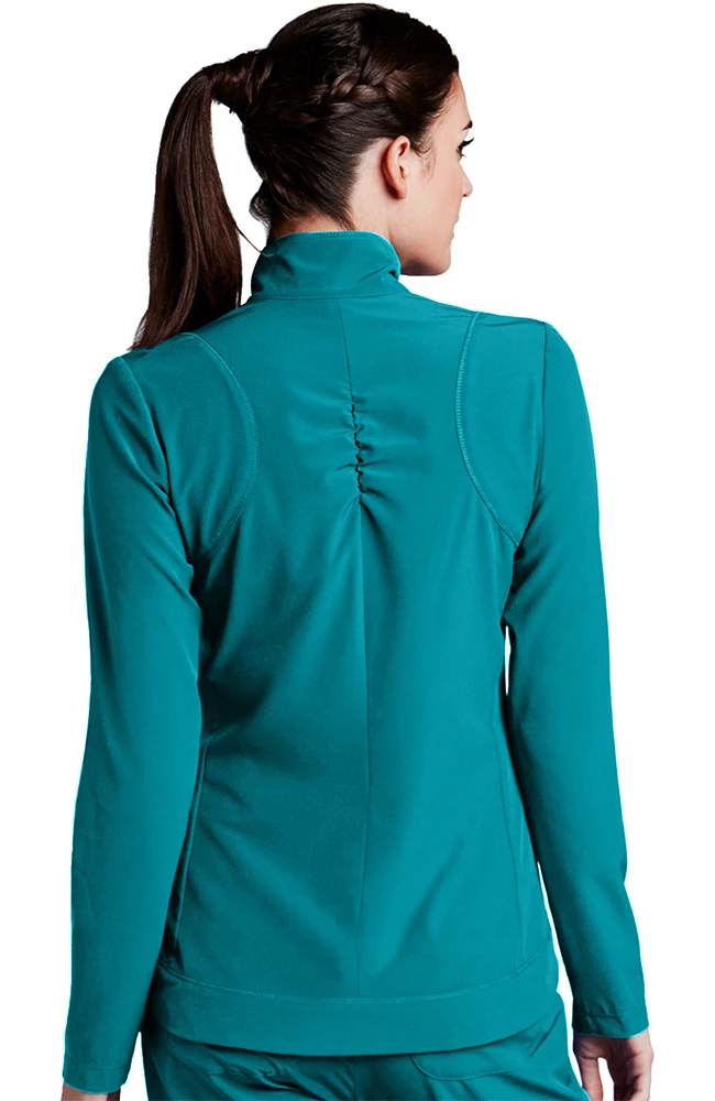 Barco One Women's Endure Solid Scrub Jacket 2 Barco One Women's Endure Solid Scrub Jacket - Image 2