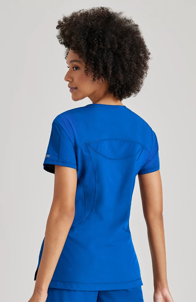 Barco One Women's Uplift Tuck-In Scrub Top 2 Barco One Women's Uplift Tuck-In Scrub Top - Image 2