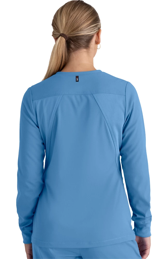 Grey's Anatomy Women's Gianna Warm-Up Scrub Jacket 2 Grey's Anatomy Women's Gianna Warm-Up Scrub Jacket - Image 2