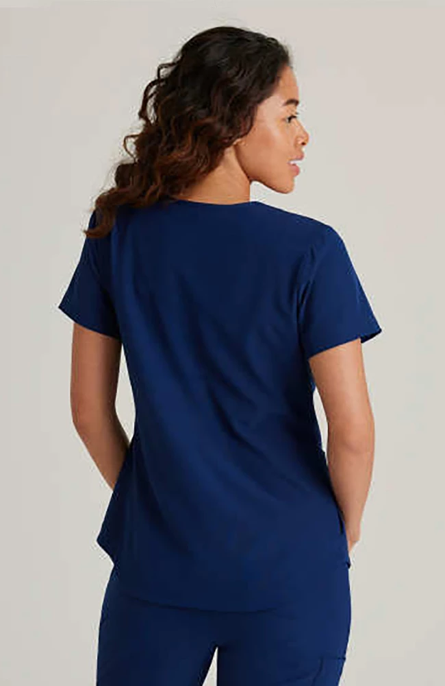 Skechers Women's 3 Pocket V-Neck Scrub Top 2 Skechers Women's 3 Pocket V-Neck Scrub Top - Image 2