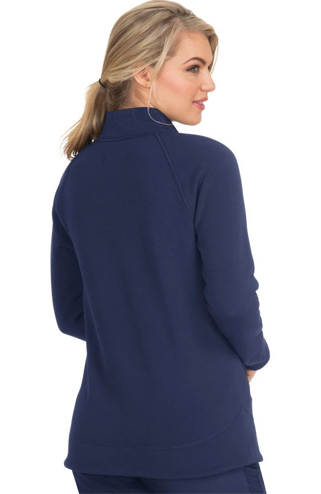 Koi Women's Wellness Solid Scrub Jacket 2 Koi Women's Wellness Solid Scrub Jacket - Image 2