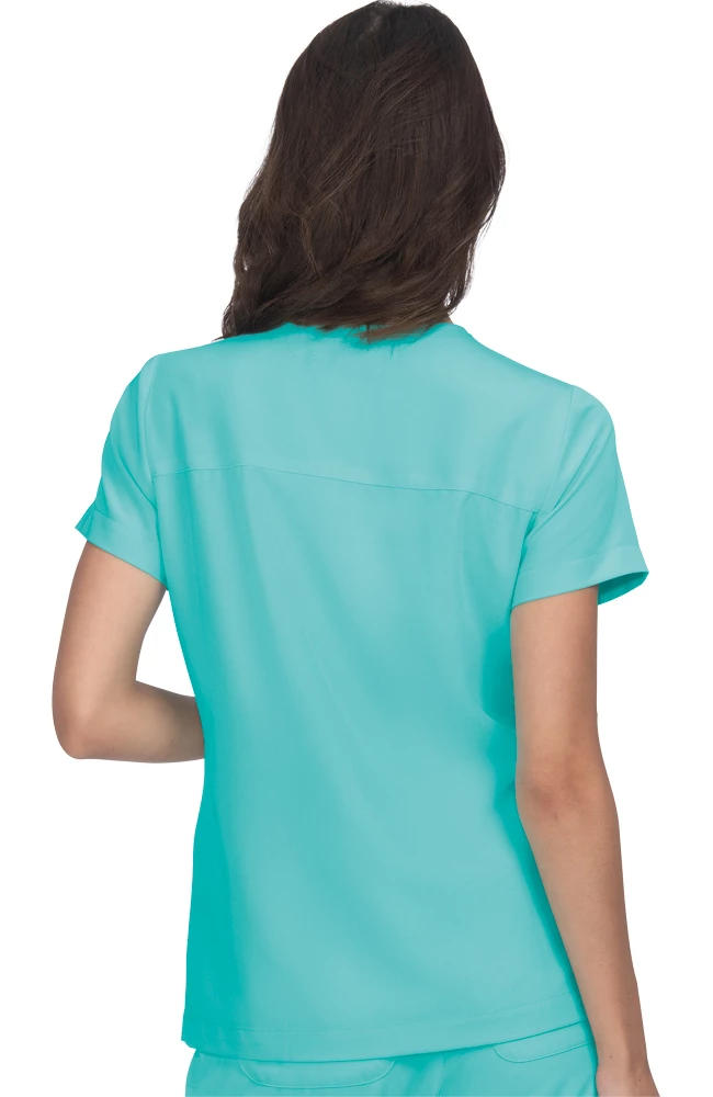 Koi Women's Rosemary Solid Scrub Top 2 Koi Women's Rosemary Solid Scrub Top - Image 2