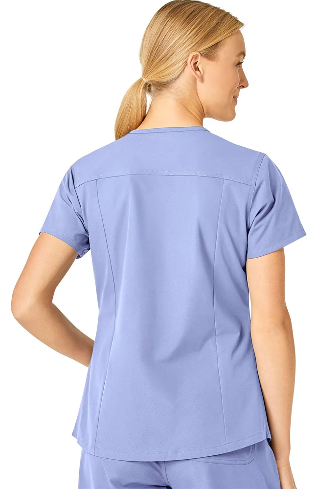 Carhartt Women's V-Neck 5 Pocket Scrub Top 2 Carhartt Women's V-Neck 5 Pocket Scrub Top - Image 2