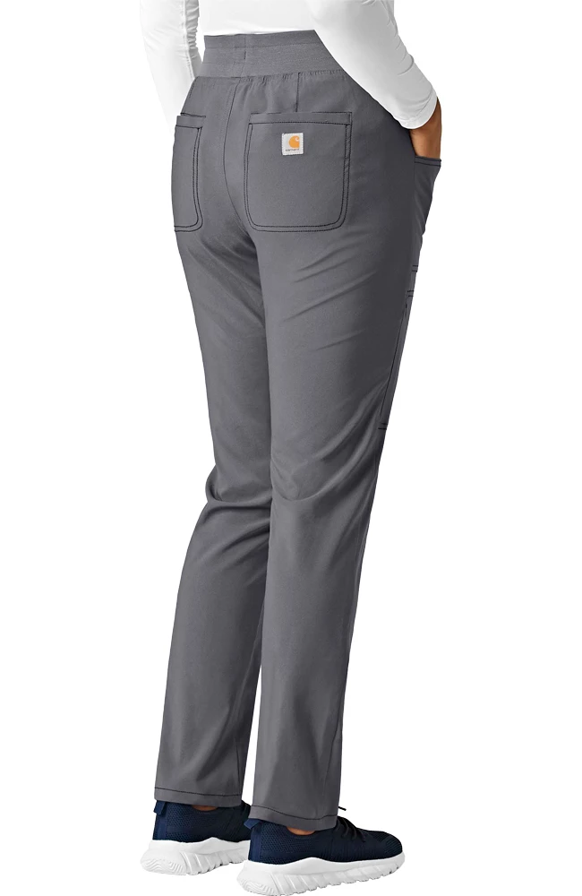 Carhartt Women's Force Slim Leg Scrub Pant 2 Carhartt Women's Force Slim Leg Scrub Pant - Image 2