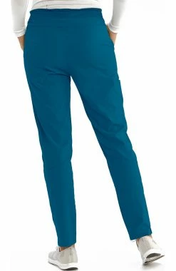 Grey's Anatomy Women's Solid Scrub Top & Track Cargo Scrub Pant -Default Template 3 3 bc 27set 650