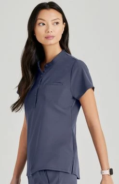 Barco Uniforms Barco Unify Women's Henley Tuck-In Scrub Top -Default Template 3 3 bc but163 650