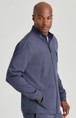 Barco Uniforms Barco Unify Men's Warm Up Scrub Jacket -Default Template 3 3 bc buw881 650