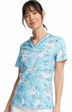Cherokee Women's Obviously A Unicorn Print Scrub Top 8 Cherokee Women's Obviously A Unicorn Print Scrub Top -Default Template 3 3 ck tf610 print 650