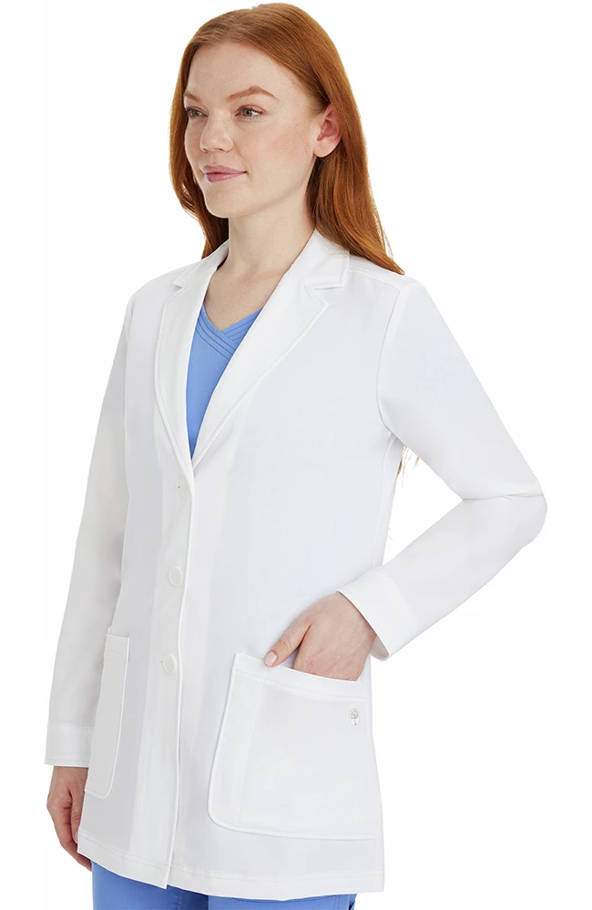 Healing Hands Women's Faith Notched Collar 31" Lab Coat 3 Healing Hands Women's Faith Notched Collar 31" Lab Coat - Image 3