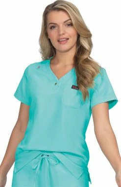 Koi Women's Rosemary Solid Scrub Top 7 Koi Women's Rosemary Solid Scrub Top -Default Template 3 3 ko b122 650