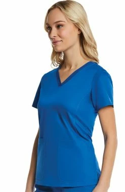 EON Women's Athletic Utility Solid Scrub Top -Default Template 3 3 mv 1768 650