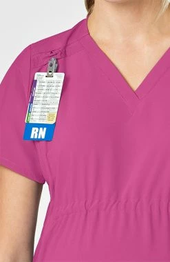 WonderWink Women's Maternity V-Neck Scrub Top 7 WonderWink Women's Maternity V-Neck Scrub Top -Default Template 3 3 wk 4555 650