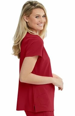 Skechers Women's Focus Solid Scrub Top -Default Template 3 4 bc skt025 650