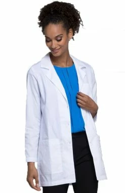 Cherokee Women's Multi-Pocket 32" Lab Coat -Default Template 3 4 ck 346 650