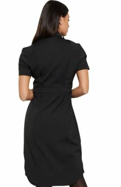 Cherokee Women's 39" Button Front Scrub Dress -Default Template 3 4 ck ck510a 650