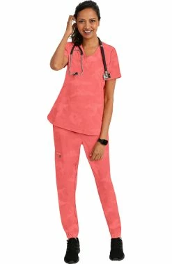 Healing Hands Women's Joy V-Neck Camo Scrub Top 10 Healing Hands Women's Joy V-Neck Camo Scrub Top -Default Template 3 4 hh 2353 650