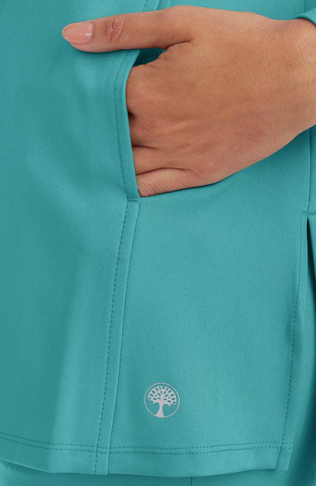 Healing Hands Women's Fatima Solid Scrub Top 4 Healing Hands Women's Fatima Solid Scrub Top - Image 4