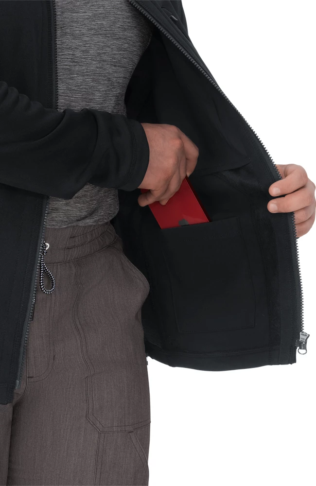 Koi Men's Reactivate Zip Front Scrub Jacket 4 Koi Men's Reactivate Zip Front Scrub Jacket - Image 4