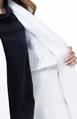 Medelita Women's M3 Emma W. Classic Fit 36" Lab Coat -Default Template 3 4 md ewwm3lc 650