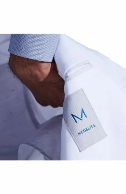 Medelita Men's Bernand Lab Coat -Default Template 3 4 md ls21932 650