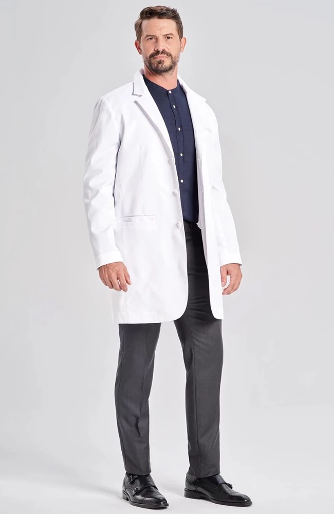Medelita Men's Boyd Slim Fit Lab Coat 4 Medelita Men's Boyd Slim Fit Lab Coat - Image 4