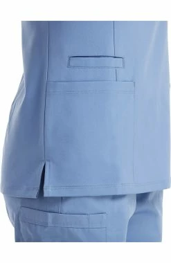 Maevn Uniforms Women's Double V-Neck Scrub Top -Default Template 3 4 mv 5001 650