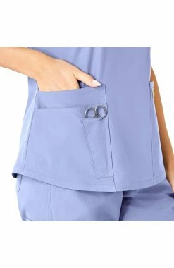 Carhartt Women's V-Neck 5 Pocket Scrub Top 7 Carhartt Women's V-Neck 5 Pocket Scrub Top -Default Template 3 4 wk c12113 650
