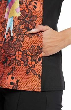 Cherokee Women's Undying Love Print Scrub Top -Default Template 3 5 ck tf637 print 650