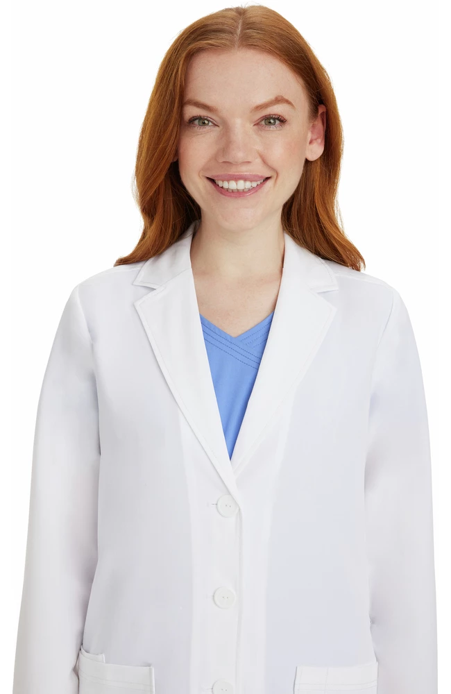 Healing Hands Women's Faith Notched Collar 31" Lab Coat 5 Healing Hands Women's Faith Notched Collar 31" Lab Coat - Image 5