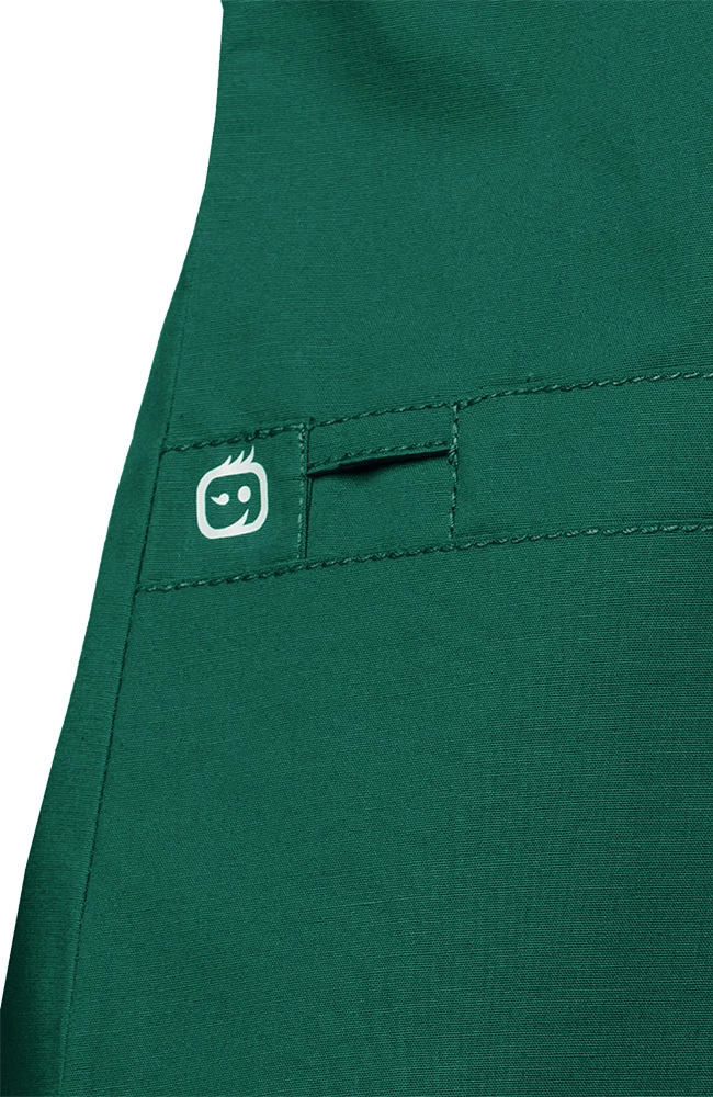 WonderWORK Women's Short Sleeve Snap Scrub Jacket 5 WonderWORK Women's Short Sleeve Snap Scrub Jacket - Image 5